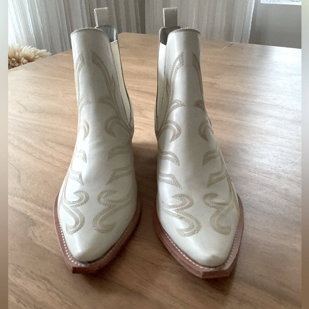 Free People Wayward Western Ankle Boots Women's 9